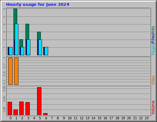 Hourly usage for June 2024 Hourly usage for June 2024